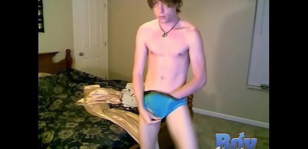  Trace Plays With Himself Through his Underwear